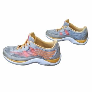 Dansko Womens Sneakers Shayla Gray Orange 7.5